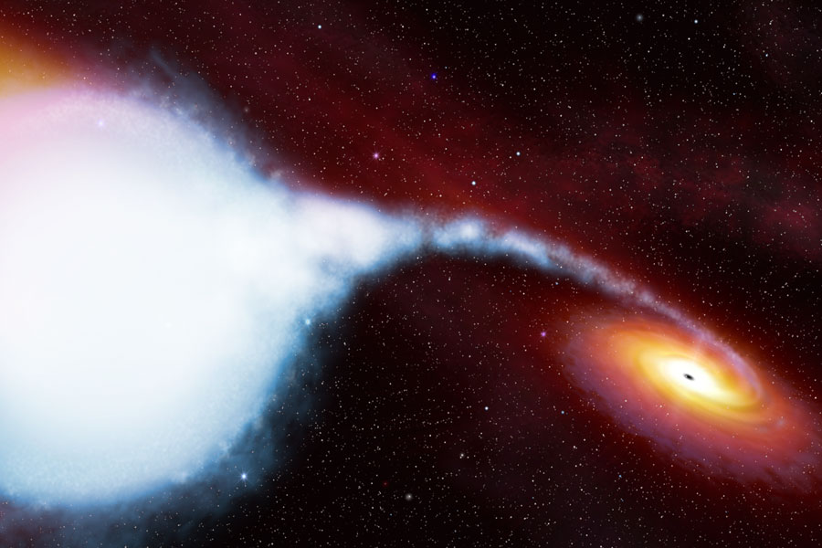 Come facciamo a “vedere” i buchi neri? Ecco i metodi principali usati in astronomia (parte 1)